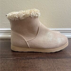 Cat & Jack Cream Kids Boots